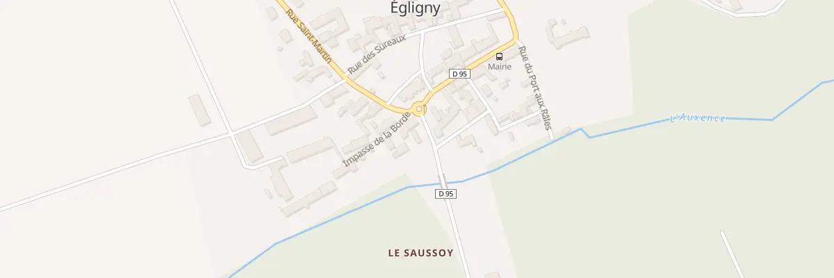 Plan du 2 Rue Saint-félicien à Égligny