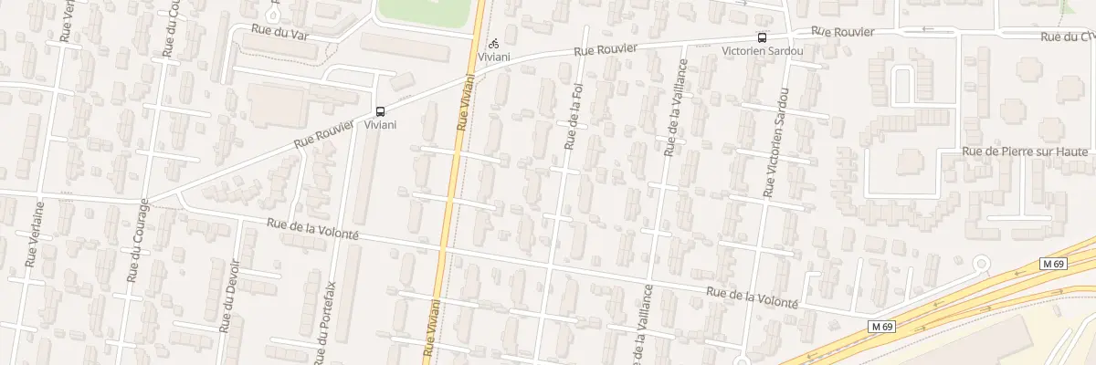 Plan du 43 Rue de la Foi à Clermont-Ferrand