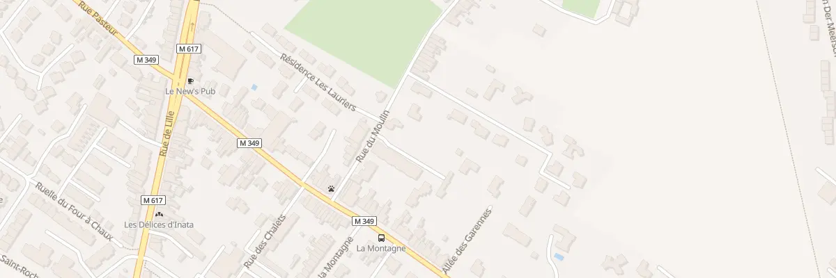 Plan du 4 Rue du Moulin à Roncq