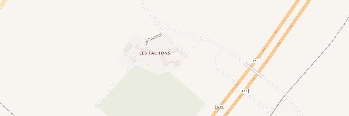 Plan du 85 Les Tachons à Vernoy