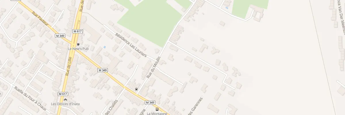 Plan du 6 Rue du Moulin à Roncq
