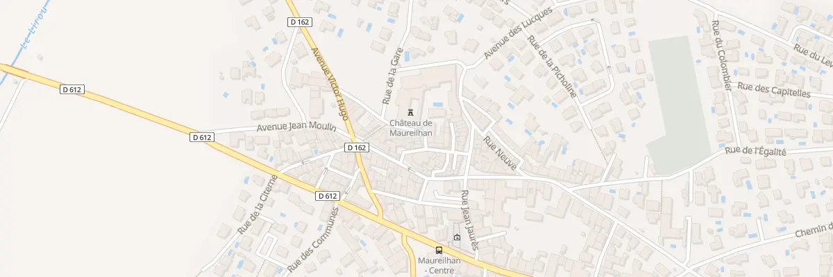 Plan du 17 Rue du Chateau à Maureilhan