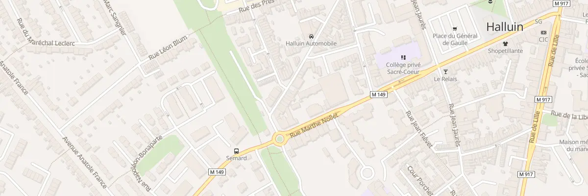 Plan du 123 Rue Émile Zola à Halluin