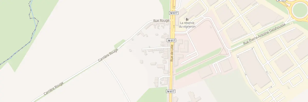 Plan du 10 Cité du Fort à Roncq