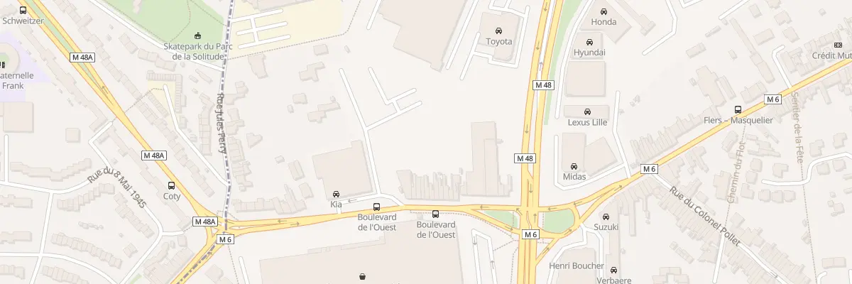 Plan du 65 Rue Jules Guesde à Villeneuve-d’Ascq