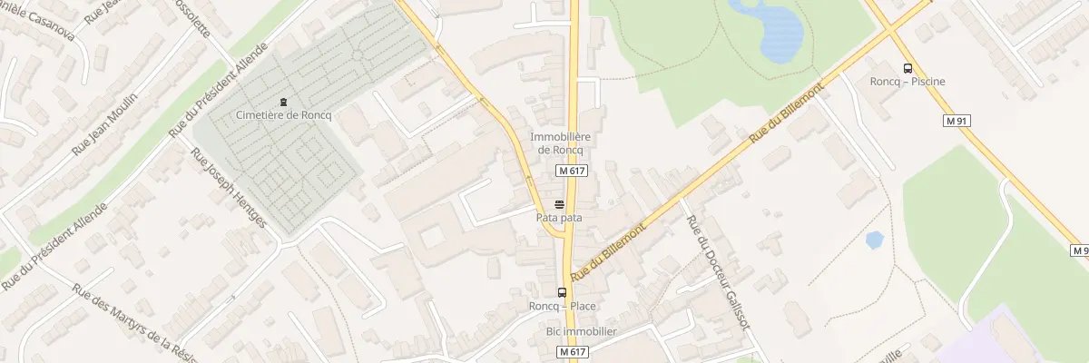 Plan du 2 Rue des Frères Bonduel à Roncq