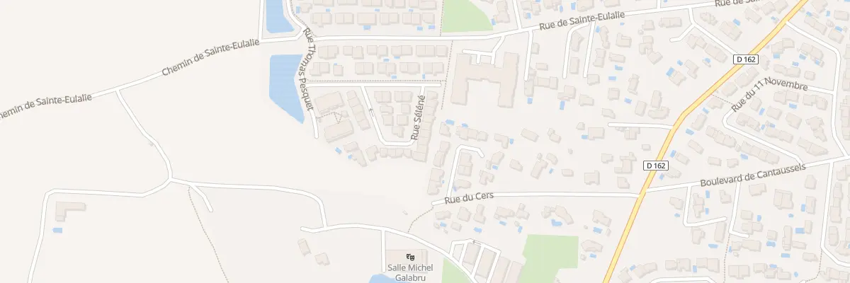 Plan du 13 Rue Séléné à Nissan-lez-Enserune
