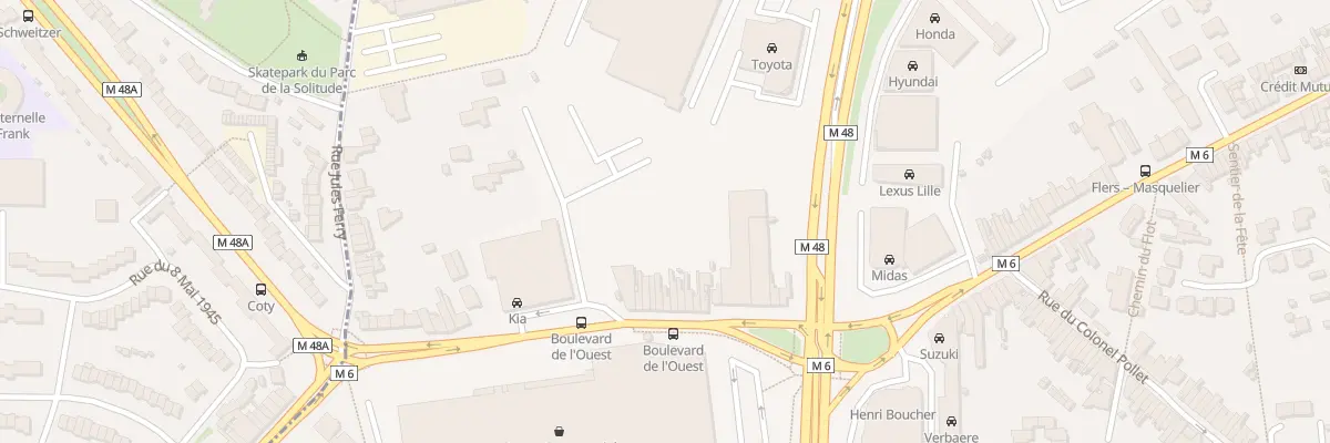 Plan du 67 Rue Jules Guesde à Villeneuve-d’Ascq