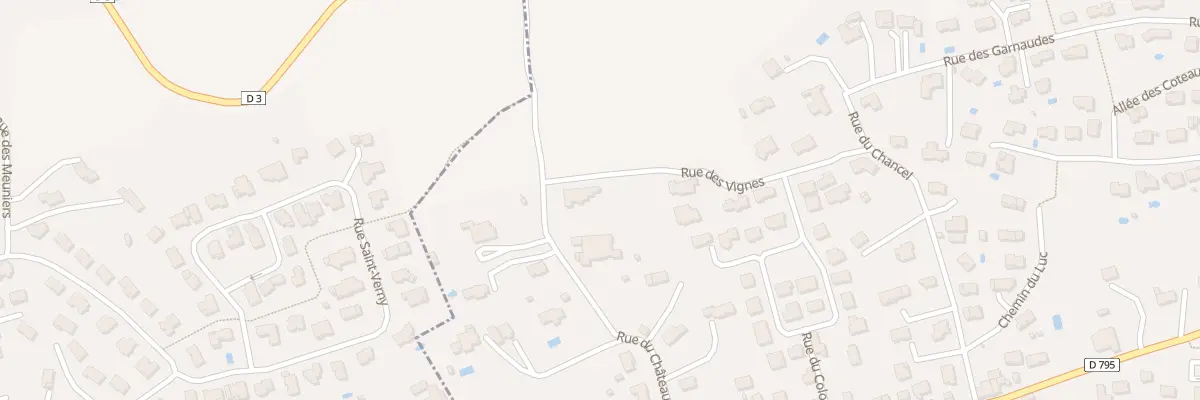 Plan du 14 Rue du Château d’Eau à Tallende