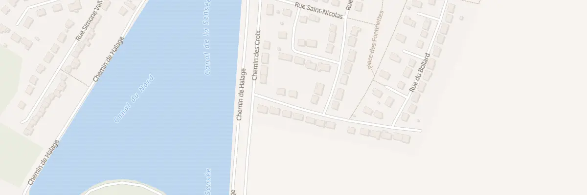 Plan du 63 Rue Sainte Honorine à Arleux
