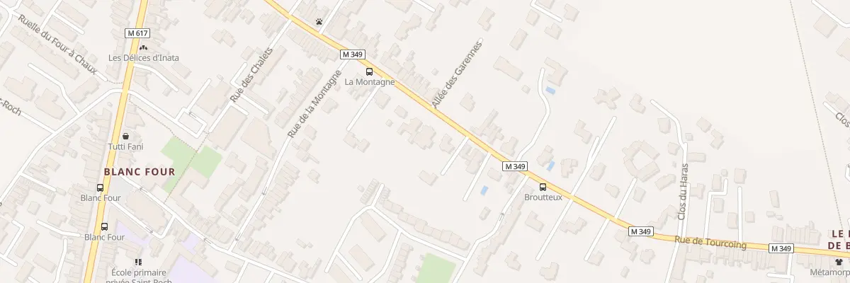 Plan du 68 Rue de Tourcoing à Roncq