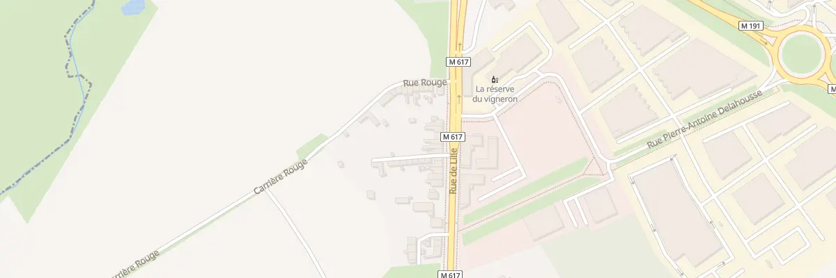Plan du 575 Rue de Lille à Roncq