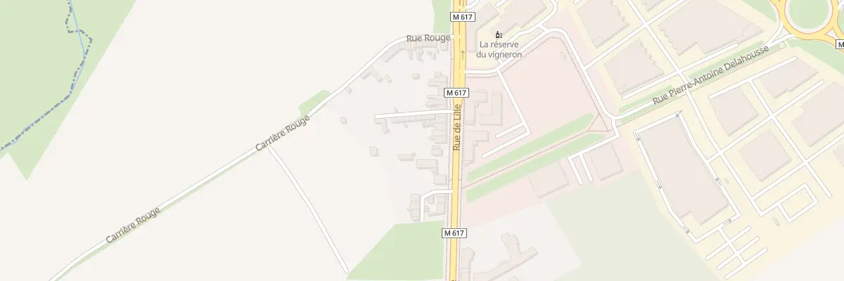 Plan du 559 Rue de Lille à Roncq
