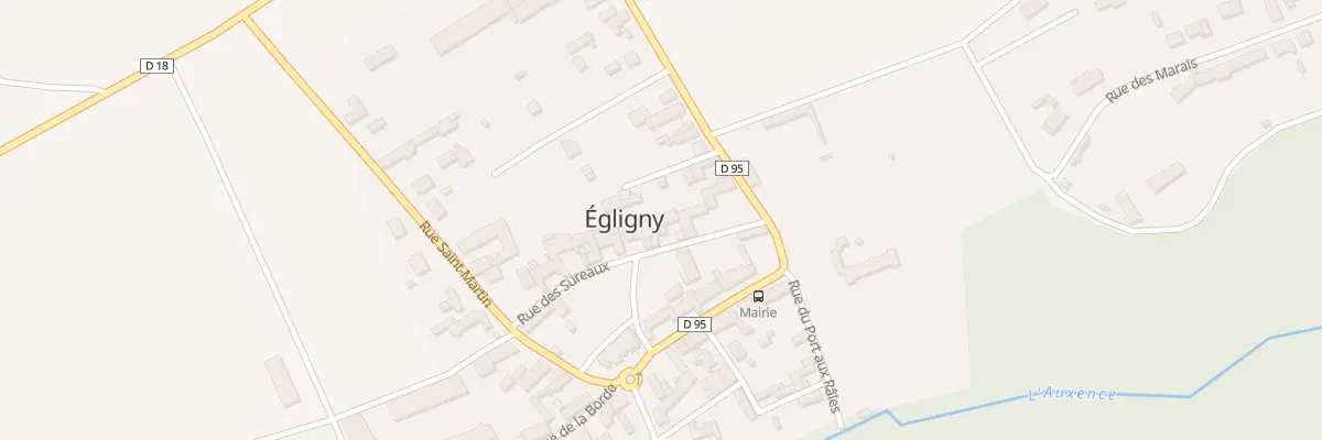 Plan du 4 Rue des Sureaux à Égligny