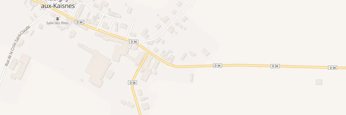 Plan du 4 Rue St Nicolas à Aubigny-aux-Kaisnes