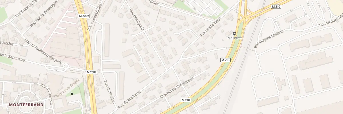 Plan du 43 Rue de Malintrat à Clermont-Ferrand