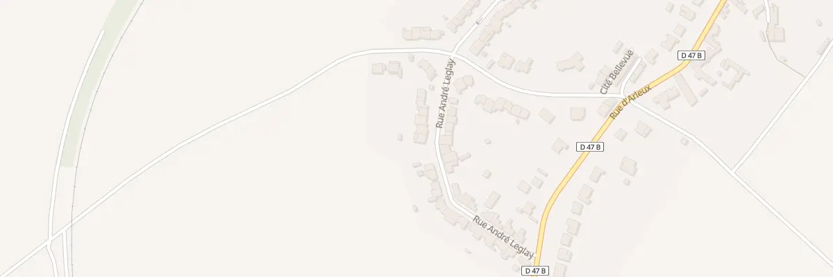 Plan du 25 Rue Andre Leglay à Cantin