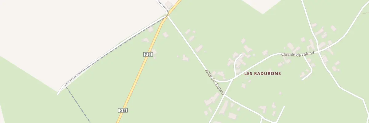 Plan du 5335 All des Erables (Radurons) à Saint-Bonnet-de-Rochefort