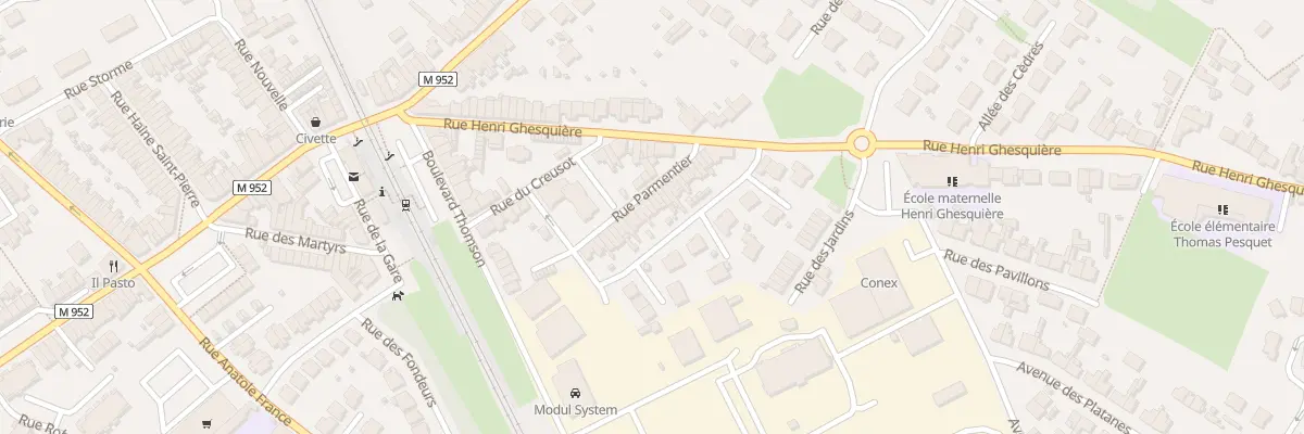 Plan du 29 Rue Parmentier à Lesquin