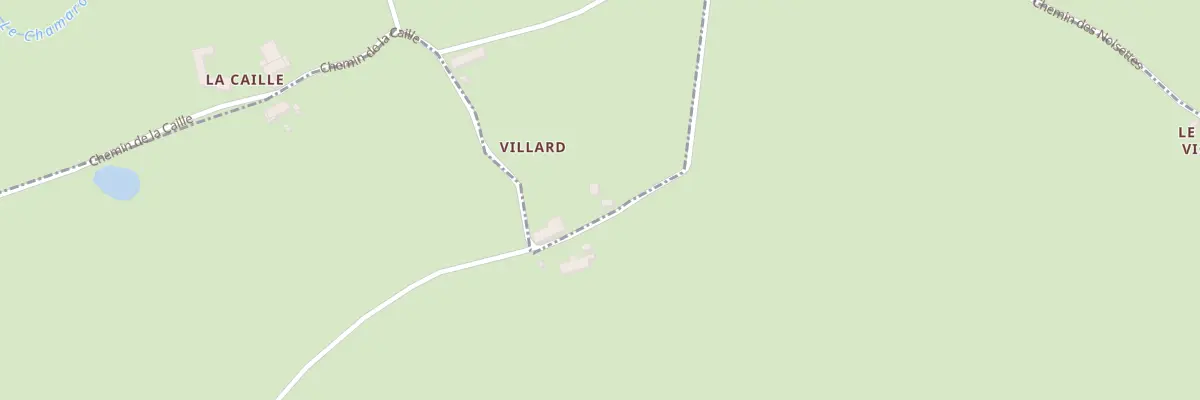 Plan du 5297 Villard à Autry-Issards