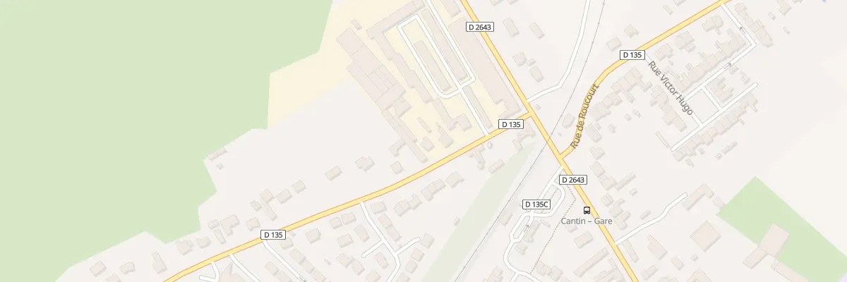 Plan du 10 Rue du Moulinel à Cantin