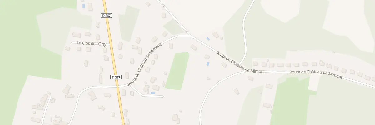 Plan du 745 Rte du Château de Mimont à Parigny-les-Vaux