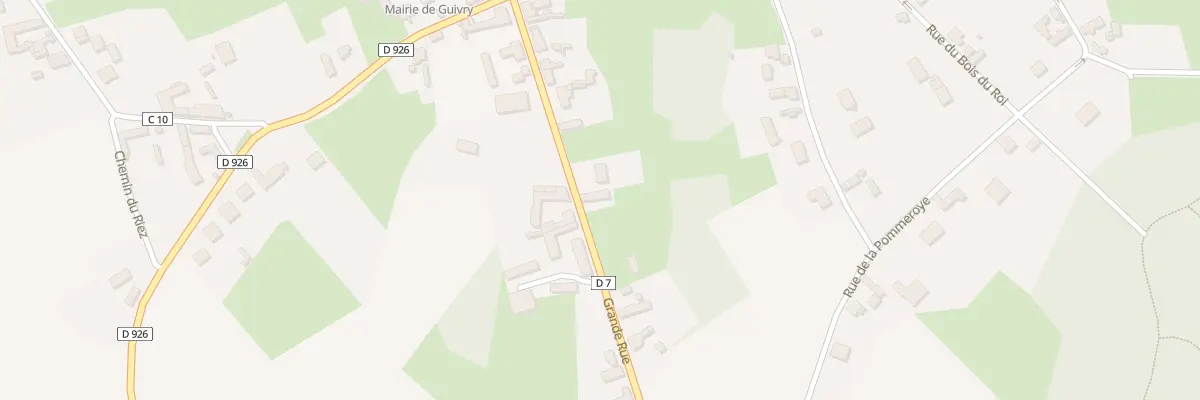 Plan du 10 Gr Grande Rue à Guivry