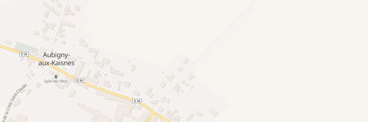 Plan du 7 Rue du Bois Griffon à Aubigny-aux-Kaisnes