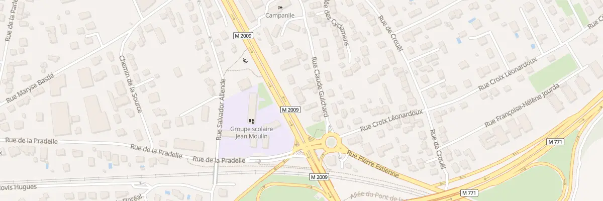 Plan du 76 Rue Claude Guichard à Clermont-Ferrand