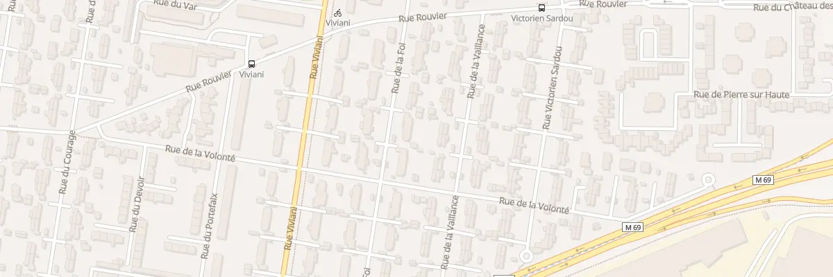 Plan du 36 Rue de la Foi à Clermont-Ferrand