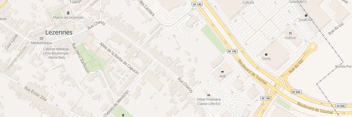 Plan du 81 Rue Chanzy à Lezennes
