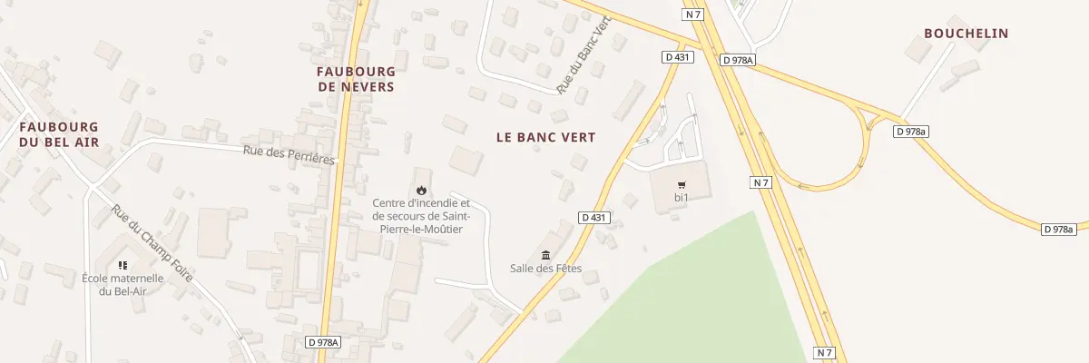 Plan du 31 Av du 8 Mai à Saint-Pierre-le-Moûtier