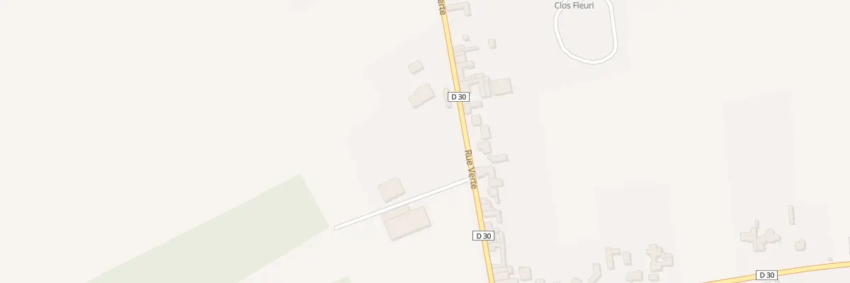Plan du 232 Rue Verte à Faumont