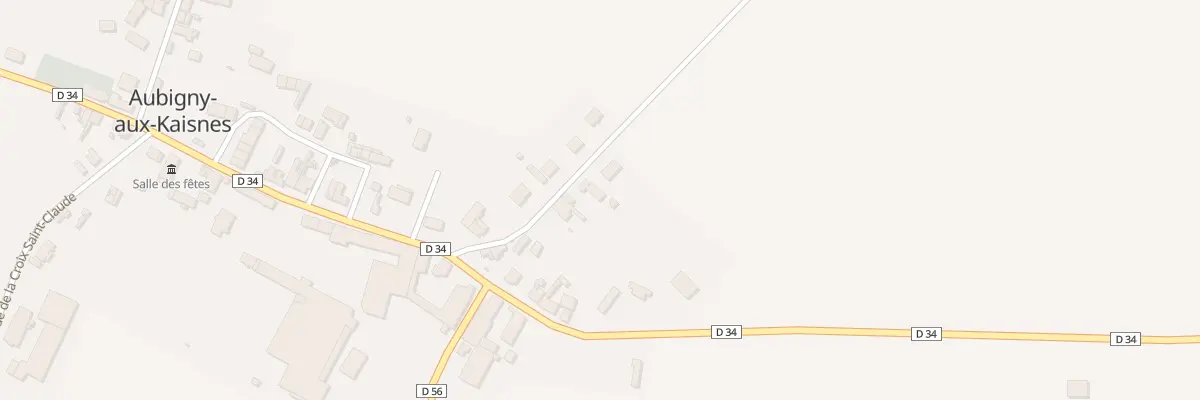 Plan du 10 Rue du Bois Griffon à Aubigny-aux-Kaisnes