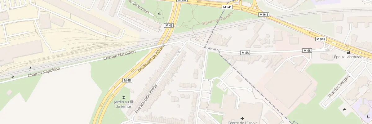 Plan du 11 Rue Marcelin Krebs à Lille