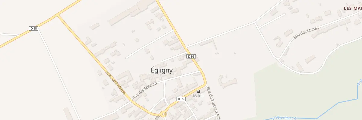 Plan du 16 Rue Saint-félicien à Égligny