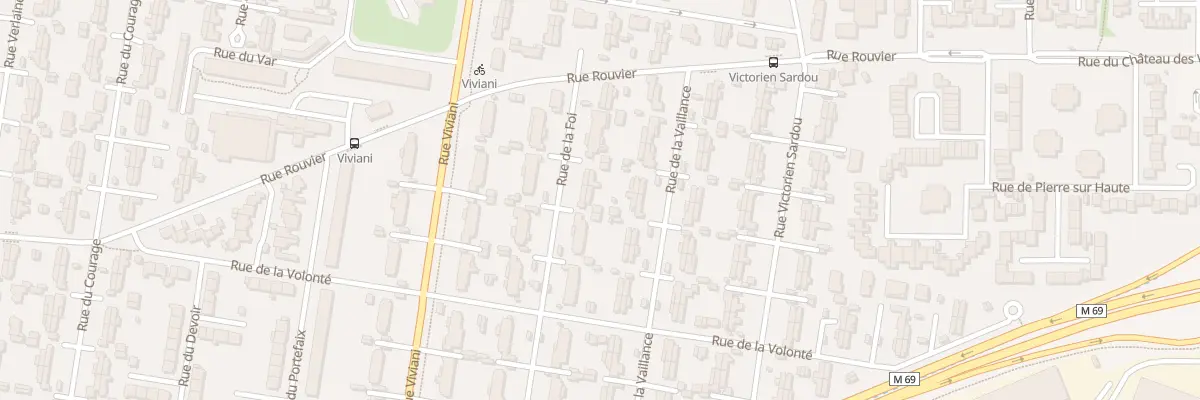 Plan du 44 Rue de la Foi à Clermont-Ferrand