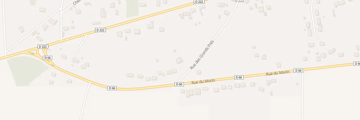 Plan du 20 Rue des Grands Prés à Boissy-le-Châtel