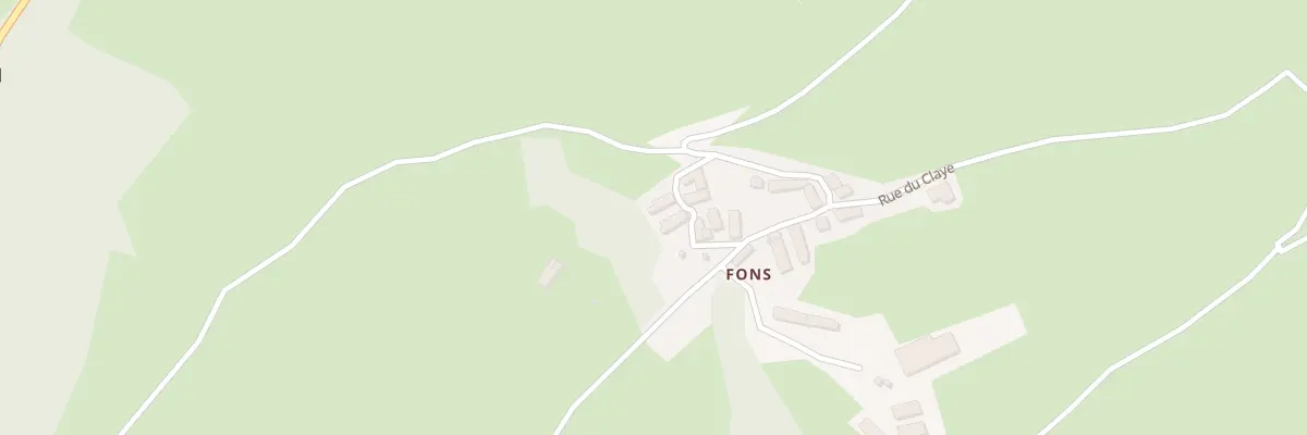 Plan du 6027 Fons à Saint-Mary-le-Plain