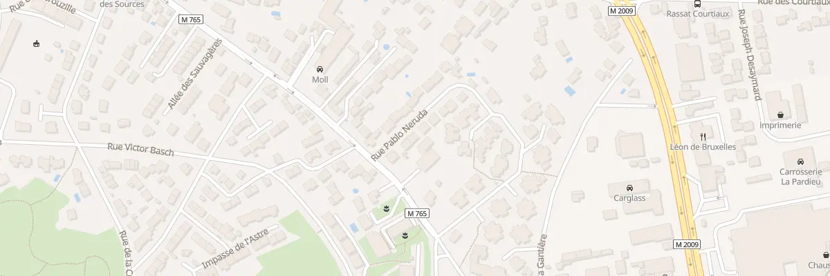 Plan du 59 Rue Pablo Neruda à Clermont-Ferrand