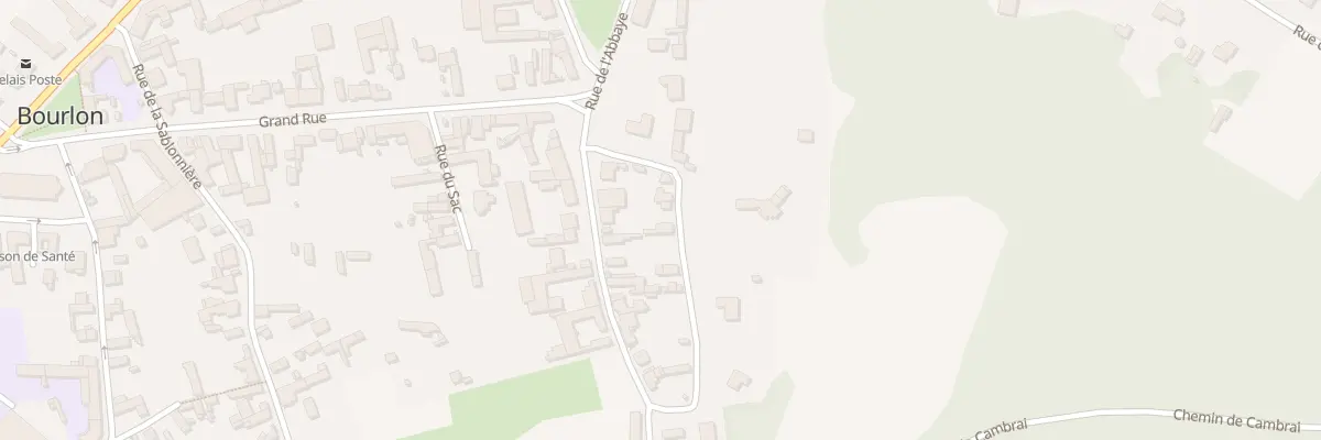 Plan du 4 Rue des Mouches à Bourlon