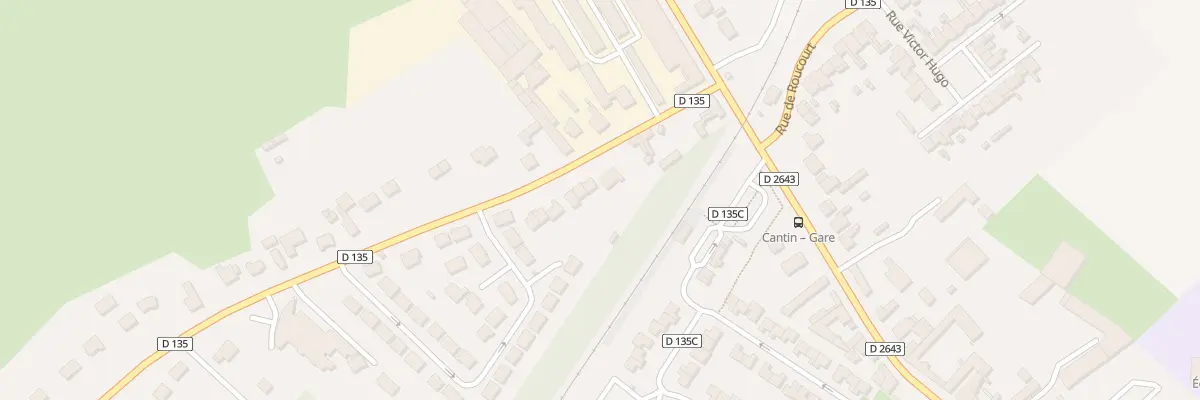 Plan du 7 Rue du Moulinel à Cantin