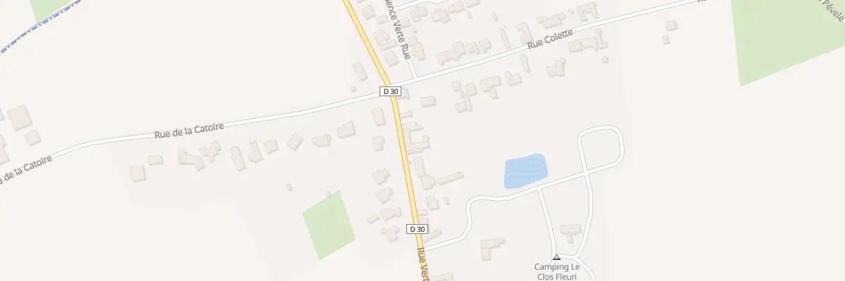 Plan du 505 Rue Verte à Faumont