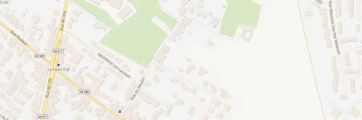 Plan du 24 Rue du Moulin à Roncq