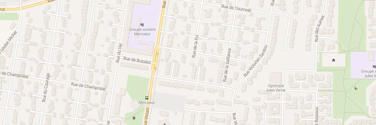 Plan du 109 Rue de la Foi à Clermont-Ferrand