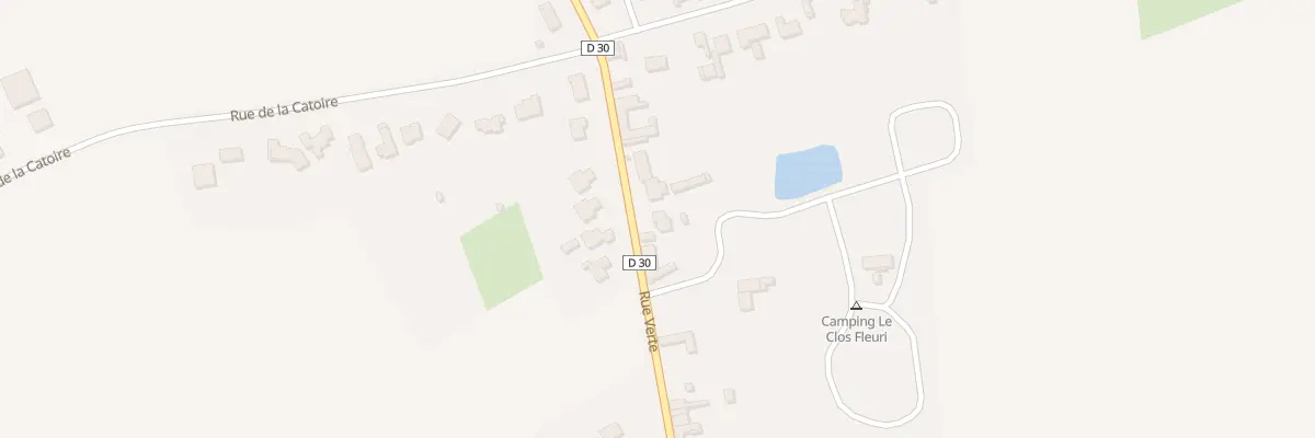 Plan du 425 Rue Verte à Faumont