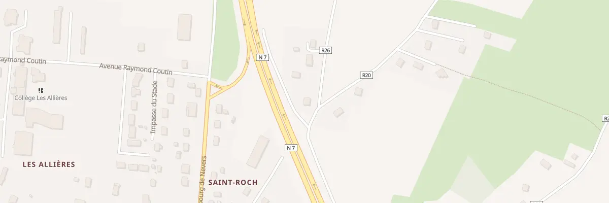 Plan du 2 Rte des Moulins A Vent à Saint-Pierre-le-Moûtier
