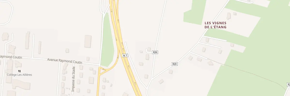 Plan du 6 Rte des Moulins A Vent à Saint-Pierre-le-Moûtier