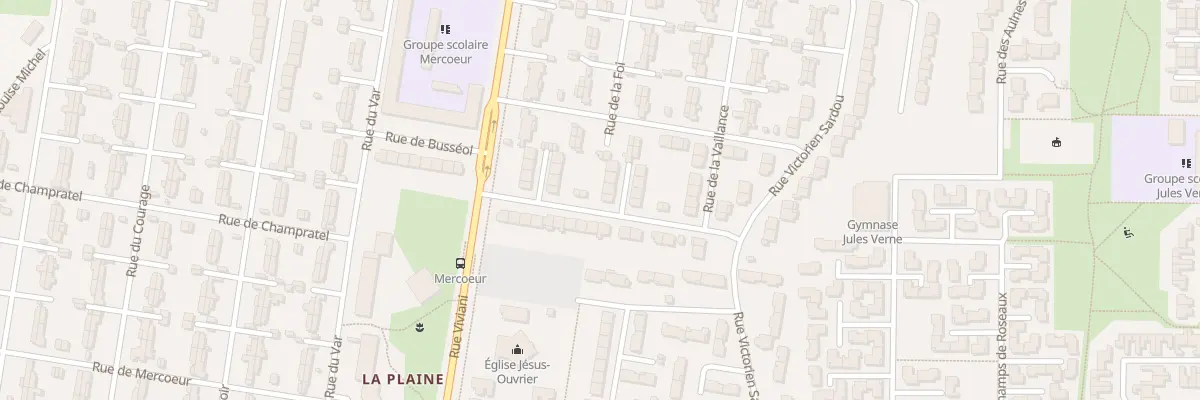 Plan du 17 Rue de la Jeunesse à Clermont-Ferrand