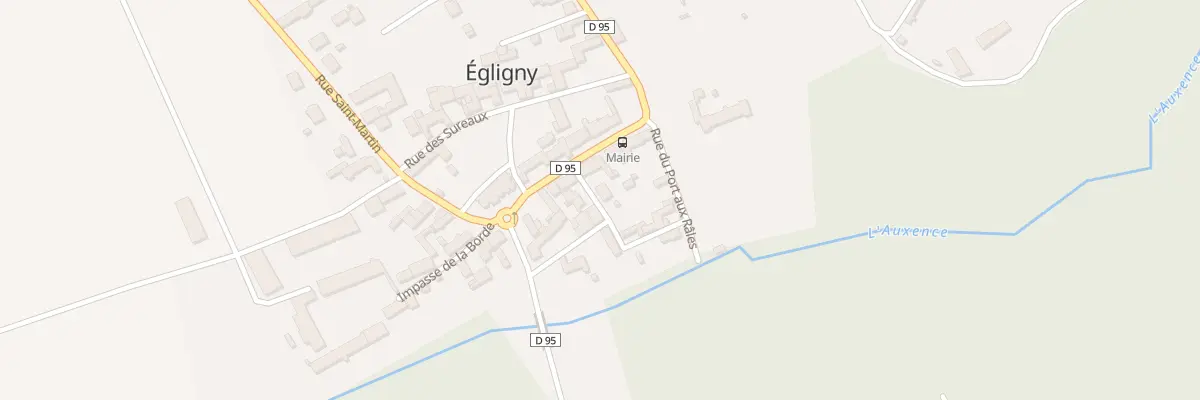 Plan du 3 Rue des Ormes à Égligny